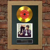 #143 GOLD DISC BOB DYLAN Highway 61 Album Cd Signed Autograph Mounted Repro A4