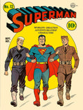 SUPERMAN Comic Cover 12th Edition Cover Reproduction Vintage Wall Art Print #27