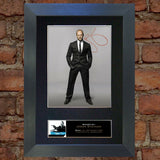 JASON STATHAM Mounted Signed Photo Reproduction Autograph Print A4 182