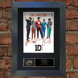 ONE DIRECTION 1D 2012 Mounted Signed Photo Reproduction Autograph Print A4 124
