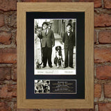 LAUREL AND HARDY No1 Autograph Mounted Signed Photo Reproduction Print A4 19