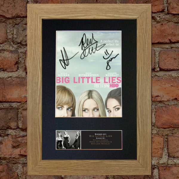 BIG LITTLE LIES Quality Signed Photo Autograph Mounted Repro A4 Print 646