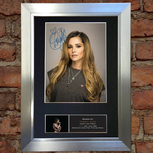 CHERYL COLE Mounted Signed Photo Reproduction Autograph Print A4 237