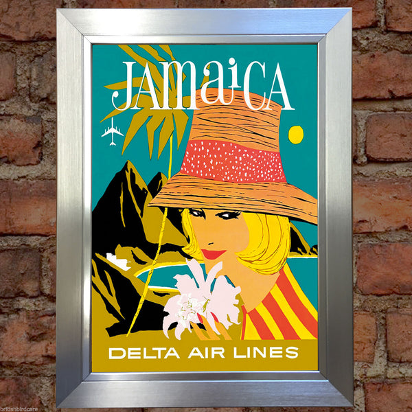 JAMACA #2 VINTAGE RETRO TRAVEL Poster Nostalgic Home Art Print Wall Decor #43