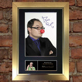 ALAN CARR Mounted Signed Photo Reproduction Autograph Print A4 180