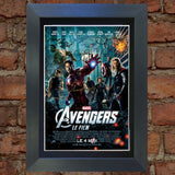 THE AVENGERS Mounted Signed Photo Reproduction Autograph Print A4 263