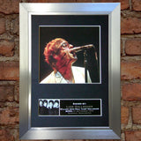 LIAM GALLAGHER Mounted Signed Photo Reproduction Autograph Print A4 74