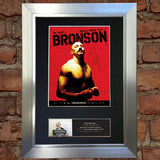 BRONSON Tom Hardy Autograph Mounted Photo Reproduction PRINT A4 374