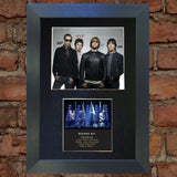 OASIS Autograph Mounted Signed Photo Reproduction Print A4 191