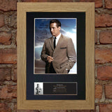 PAUL NEWMAN Signed Autograph Mounted Photo Repro A4 Print 522