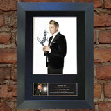 JOHN NEWMAN Autograph Mounted Photo Reproduction QUALITY PRINT A4 411