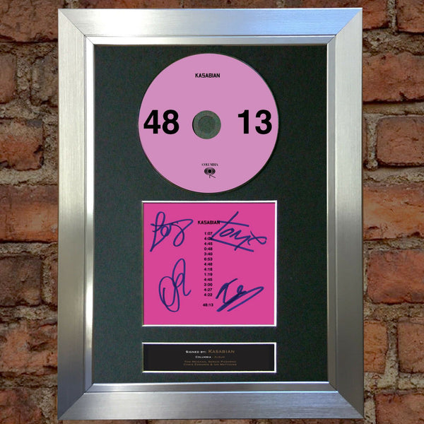 KASABIAN 48:13 Album Signed Autograph CD Repro MOUNTED A4 Autograph Print 41