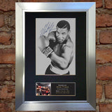 MIKE TYSON Mounted Signed Photo Reproduction Autograph Print A4 51