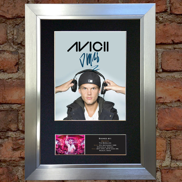 AVICII (DJ Remixer) Quality Autograph Mounted Signed Photo Repro Print A4 744