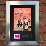 FIFTH HARMONY Autograph Mounted Signed Photo Reproduction Print A4 577