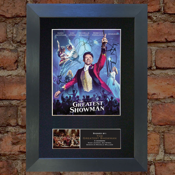 THE GREATEST SHOWMAN Quality Autograph Mounted Signed Photo Repro Print A4 717