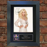 CHER Mounted Signed Photo Reproduction Autograph Print A4 224