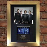 OASIS Autograph Mounted Signed Photo Reproduction Print A4 191