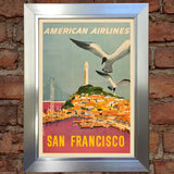SAN FRANCISCO #3 VINTAGE RETRO TRAVEL Poster Nostalgic Home Print Wall Decor #68