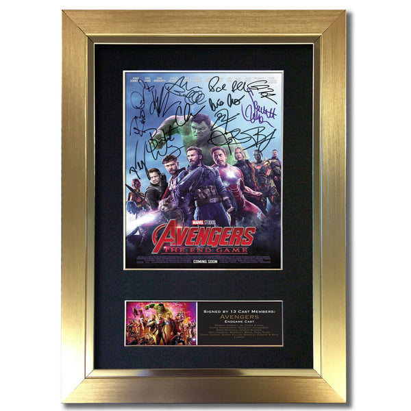 AVENGERS Endgame Quality Autograph Mounted Signed Photo RePrint Poster 810