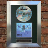 NIRVANA Nevermind Album Signed CD COVER MOUNTED A4 Autograph Repro Print (20)