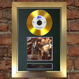 #106 GOLD DISC GEORGE MICHAEL Faith Album Signed Autograph Mounted Repro A4