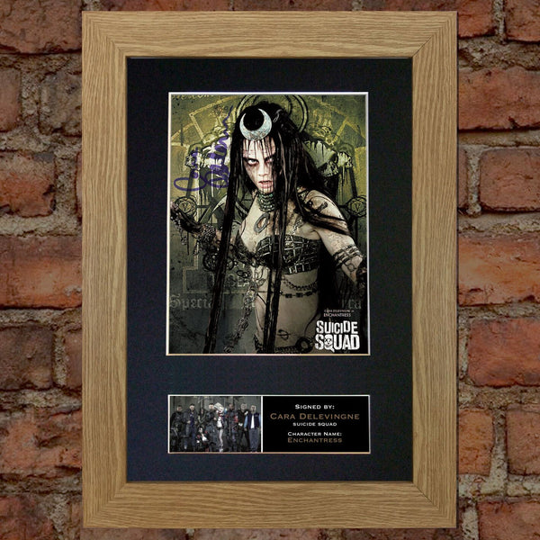 SUICIDE SQUAD Enchantress Signed Autograph Mounted Photo Repro Print 621