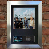 BON JOVI Mounted Signed Photo Reproduction Autograph Print A4 110