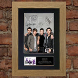 MCFLY Mounted Signed Photo Reproduction Autograph Print A4 303