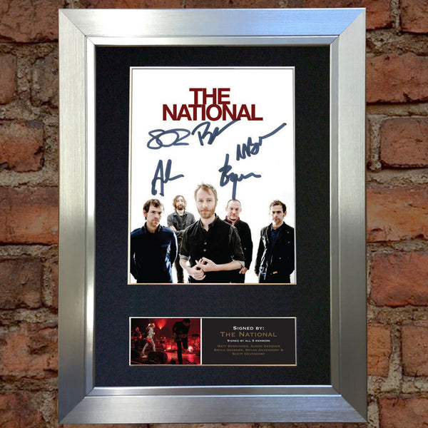 THE NATIONAL Signed Autograph Mounted Photo Repro A4 Print 519