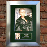 PINK Mounted Signed Photo Reproduction Autograph Print A4 230
