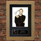 CHRIS MARTIN Coldplay Quality Autograph Mounted Signed Photo Re Print A4 748