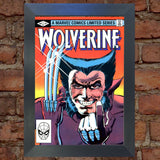 WOLVERINE Comic Cover 1st Edition Cover Reproduction Vintage Wall Art Print #30