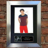 LOUIS TOMLINSON No2 Autograph Mounted Signed Photo Reproduction Print A4 390