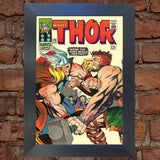 THOR Comic Cover 126th Edition Cover Reproduction Vintage Wall Art Print #28