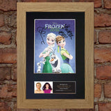 FROZEN Idina Menzel & Kristen Bell Signed Autograph Mounted Photo PRINT A4 590