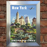 NEW YORK #4 VINTAGE RETRO TRAVEL Poster Nostalgic Home Print Wall Art Decor #62