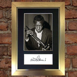 MILES DAVIS Signed Autograph Quality Mounted Photo Reproduction A4 Print 476