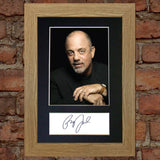 BILLY JOEL Signed Autograph Quality Mounted Photo Reproduction A4 475