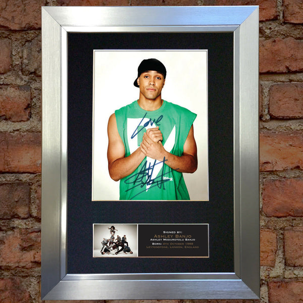ASHLEY BANJO Diversity Signed Autograph Quality Mounted Photo PRINT A4 526