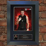 DEAN AMBROSE WWE Quality Autograph Mounted Photo Repro Print A4 581