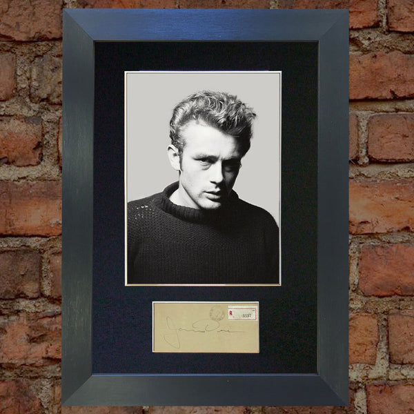 JAMES DEAN Signed Autograph Mounted FAN CLUB Photo Reproduction PRINT A4 615