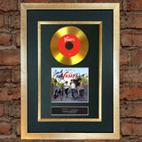#101 GOLD DISC THE VAMPS Meet the Vamps DVD Signed Autograph Mounted Repro A4