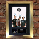 STEREOPHONICS Mounted Signed Photo Reproduction Autograph Print A4 318