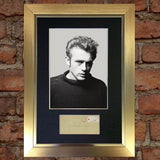 JAMES DEAN Signed Autograph Mounted FAN CLUB Photo Reproduction PRINT A4 615
