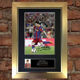 LIONEL MESSI No1 Autograph Mounted Signed Photo Reproduction Print A4 141