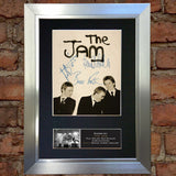 THE JAM #2 (VERY RARE) Quality Autograph Mounted Signed Photo Repro Print A4 709
