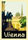 VIENNA VINTAGE RETRO TRAVEL Poster Nostalgic Home Print Wall Art Decor #73