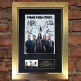 FOO FIGHTERS No2 RARE Signed Autograph Mounted Photo Repro A4 Print 597