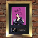 NELLY FURTADO Signed Autograph Mounted Photo Reproduction PRINT A4 654
